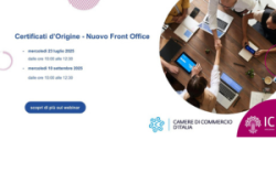 Certificati d'Origine - Nuovo Front Office