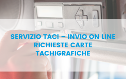 Attivazione servizio TACI e modalità presentazione pratiche carta conducente e azienda (primo rilascio e rinnovo per scadenza)