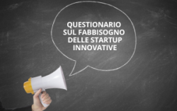 Questionario sul fabbisogno delle startup innovative