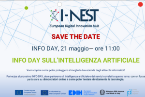  "INFO DAY I-NEST - Intelligenza Artificiale Generativa | 21 maggio 2025 ore 11.00