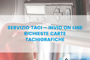 Attivazione servizio TACI e modalità presentazione pratiche carta conducente e azienda (primo rilascio e rinnovo per scadenza) Attivazione servizio TACI e modalità presentazione pratiche carta conducente e azienda (primo rilascio e rinnovo per scadenza)