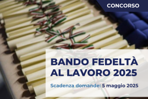 Concorso per la premiazione della Fedeltà al lavoro | Edizione 2025 Concorso per la premiazione della Fedeltà al lavoro | Edizione 2025