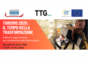 Turismo 2025: il tempo della trasformazione | 19 marzo | webinar Turismo 2025: il tempo della trasformazione | 19 marzo | webinar
